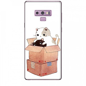 Ốp lưng dành cho điện thoại  SAMSUNG GALAXY NOTE 9 Mèo Con Dễ Thương
