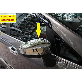 Bộ Ốp Gương Xe Ford Ecosport 2022-2018 Nhựa ABS Mạ Crom Sáng Bóng