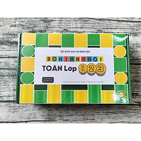Bộ hình khối toán lớp 1,2,3