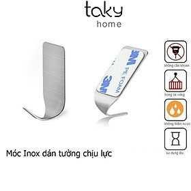 Mua Móc Inox Treo Đồ Đa Năng  Treo Đồ Dùng Cá Nhân  Treo Chìa Khóa  Móc Dán Tường Siêu Dính  Sang Trọng. Takyhome 2000