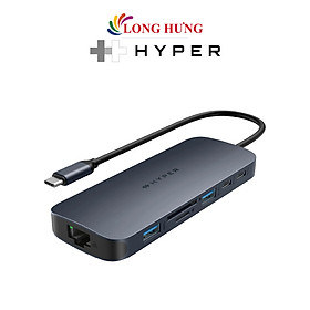 Cổng chuyển đổi HyperDrive Next 10-in-1 USB-C for Pro-grade Productivity HD4005GL - Hàng chính hãng