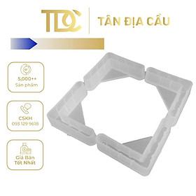 Mua Chân nhựa chống trầy sàn lắp kệ V lỗ size 3x3cm - bộ 4 cái - Tandiacau