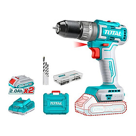 Mua MÁY KHOAN BÚA KHÔNG CHỔI THAN DÙNG PIN LITHIUM-ION 20V 50NM TOTAL TIDLI20508 - HÀNG CHÍNH HÃNG