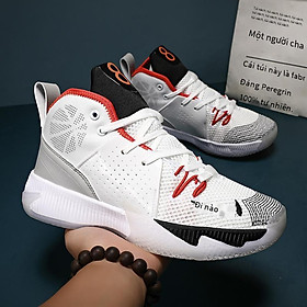 Giày bóng rổ giá rẻ nhất giày đôi giày lưới đỏ giày đôi giày giảm giá mới nhất giày thể thao giảm giá mới nhất - đen đỏ