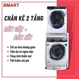 Kệ máy giặt máy sấy 2 tầng chịu tải đến 300KG