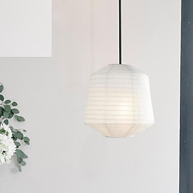 Paper Lamp Shade Nordic Lampshade Chandelier Shades Modern Decors Pendant Light Cover Hanging Light Shade for Home Dining Room Bedroom Cafe