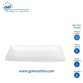 Mua Khay Sushi 26.5cmcm Sứ Trắng  OHIO