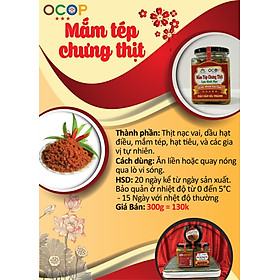 [Chỉ giao HN] Thịt chưng mắm tép 300g