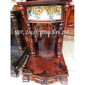 Mua Bàn Thờ Thần Tài Ông Địa 48-81cm gỗ Muồng