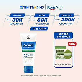 Sữa rửa mặt dưỡng trắng dạng kem Acnes Whitening+ Cleanser 100g