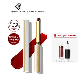 Son Lì Perfect Diary Stiletto Tông Nhung Lì Đậm Bộ Sưu Tập Mùa Đông Với Thỏi Nhỏ 16 Màu Tùy Chọn 0.8g