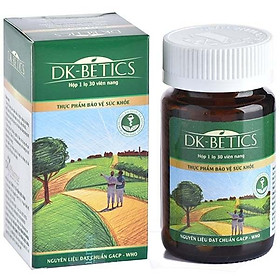 Viên uống tiểu đường DK Betics Hộp 30 viên