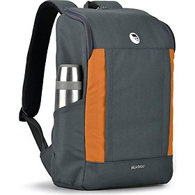 Balo laptop 15.6 inch Mikkor Kalino Backpack Graphite Orange