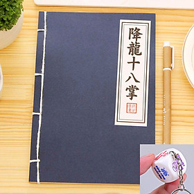 Combo 3 Quyển Sổ Tay Bí Quyết Kungfu Tặng Kèm Một Móc Khoá Xí Ngầu Ăn Nhậu