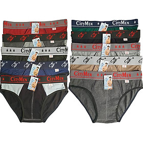 Combo 10 Quần lót nam nhiều lưng CITYMEN