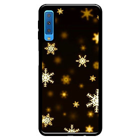 Ốp lưng cho Samsung Galaxy A50 nền tuyết vàng 1 - Hàng chính hãng