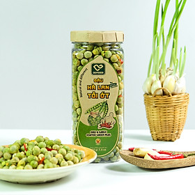 Đậu hà lan tỏi ớt 230g DGfoods/Chili & garlic coated green peas/Non GMO/DGfoods/HVNCLC/Đặc sản Cần Thơ,Tết