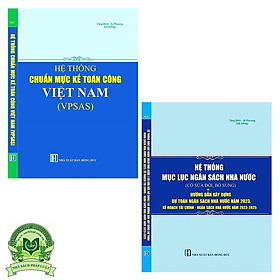 Hình ảnh Combo 2 Cuốn Sách Hệ Thống Chuẩn Mực Kế Toán Công Việt Nam (VPSAS) + Hệ Thống Mục Lục Ngân Sách Nhà Nước (Có Sửa Đổi, Bổ Sung) Và Hướng Dẫn Xây Dựng Dự Toán Ngân Sách Nhà Nước Năm 2023, Kế Hoạch Tài Chính - Ngân Sách Nhà Nước 03 Năm 2023-2025