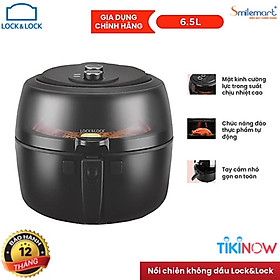 Nồi chiên không dầu Lock&Lock Inverter EJF586BLK 6.5L - Hàng chính hãng