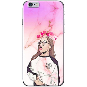 Ốp Lưng Dành Cho iPhone 6 Plus/ 6S Plus - Girl Pink