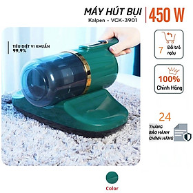 Mua Máy Hút Bụi Giường Nệm Cầm Tay Diệt Khuẩn UV Thông Minh Kalpen VCK-3901 Sấy Bề Mặt - Hàng chính hãng