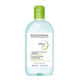 Tẩy trang BIODERMA SEBIUM H20 Dành Cho Da Dầu Mụn (500ml) - VIVALUST COSMETICS - Hàng Chính Hãng