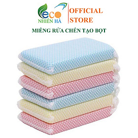 Mua Miếng rửa chén tạo bọt chuyên dụng  miếng rửa bát mút xốp  rửa sạch cốc chén hiệu quả