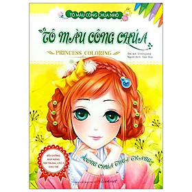 Sách Tô Màu Công Chúa Nhỏ - Tô Màu Công Chúa - Công Chúa Thời Trang