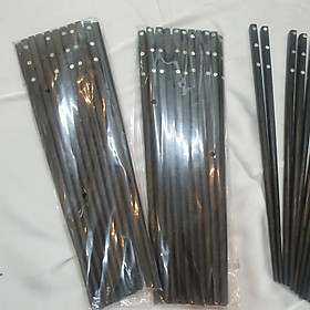 Mua THANH LÍ - Đũa gỗ Mun Sừng đầu vuông gắn ốc cao cấp