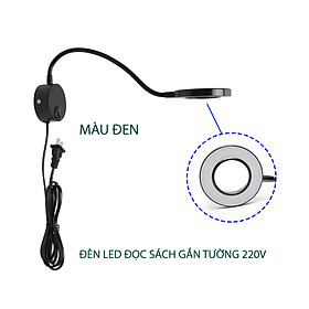 Đèn led đọc sách gắn tường 220V-5W, cho ánh sáng thật, chống cận