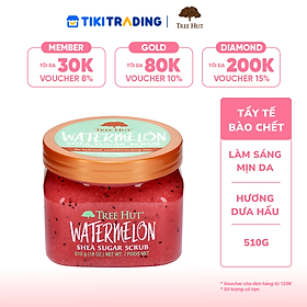 Tẩy tế bào chết cơ thể Tree Hut Watermelon Shea Sugar Scrub 510g