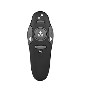 2.4Ghz Wireless Presenter Pen Transmitter Built-in USB Receiver Handheld Remote Control for PPT Presentation Teacher Assistant