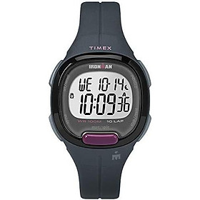 Timex Women's TW5M19900 Ironman Transit Mid-Size White/Rose Gold-Tone Resin Strap Watch