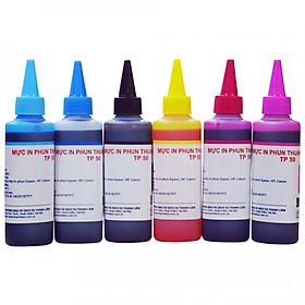 Mua Bộ 6 Màu Mực in phun Thuận Phong TP50 (100ml) dùng cho máy in phun Epson  HP  Canon - Hàng Chính Hãng