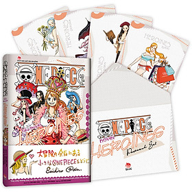 Tiểu thuyết one piece - heroines - tặng kèm obi + set postcard