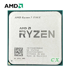 AMD Ryzen 7 1700x R7 1700X 3,4 GHz Bộ xử lý CPU tám lõi YD170XBCM88E AM4