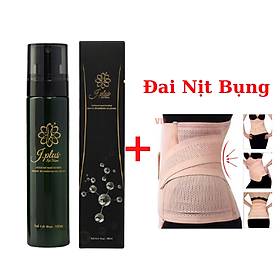 Xịt Nano Tan Mỡ J.PLUS Chính Hãng Tặng Kèm Đai Nịt Bụng Cực Xịn