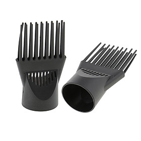 2 Pieces Professional Hairdressing Hair Dryer Diffuser Wind Blow Cover Comb