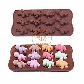 Mua Khuôn Silicon làm thạch rau câu  chocolate  làm bánh Động Vật Thời Tiền Sử