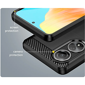 Ốp lưng chống sốc vân kim loại cho OPPO A76, A17, A17K, A58, Reno 10 hiệu Likgus (chuẩn quân đội, chống va đập, chống vân tay) - Hàng chính hãng