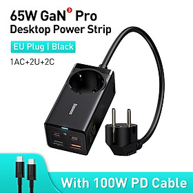 Mua Củ Sạc Siêu Nhanh 100w Gan 3 Pro Baseus Desktop Power Ship Tích Hợp AC – Type C – USB Cho Máy Tính  Laptop  Điện Thoại - Hàng Chính Hãng