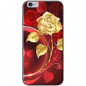 Ốp lưng  dành cho iPhone 6, iPhone 6s mẫu Bình hoa hồng