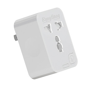 Ổ cắm wifi đơn chính hãng Rạng Đông Model: OC.01.WF 16A