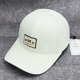 Nón kết, mũ lưỡi trai chữ M vải kaki phối lưới form chuẩn thời trang đường phố