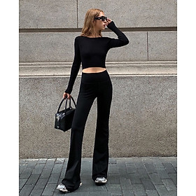 QUẦN DÀI ỐNG LOE CẠP CAO CAO CẤP JFF