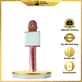 Mua Micro Karaoke Bluetooth FLOVEME SD 08 - Pin 2600mah  - Âm thanh chân thật  loa to  bass chuẩn - Kết nối không dây - Hỗ trợ hệ điều hành: Android   iOS - Hàng chính hãng