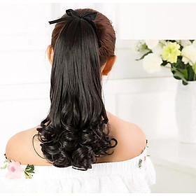 Tóc Giả Cột Xoăn Đuôi 48cm