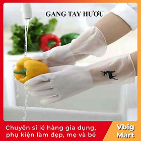 Găng tay siêu dai hình hươu 