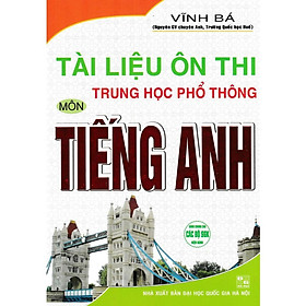 Tài Liệu Ôn Thi THPT Môn Tiếng Anh - Hồng Ân