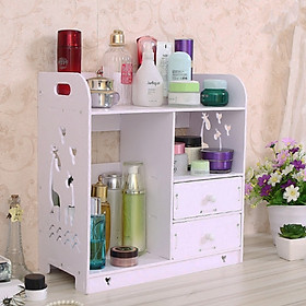 Mua Kệ mỹ phẩm loại lớn nhiều ngăn (trắng)